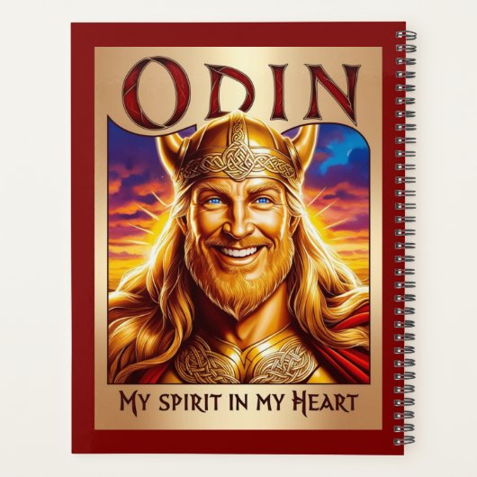 ODIN, MY SPIRIT IN MY HEART. PLANER (Rückseite)