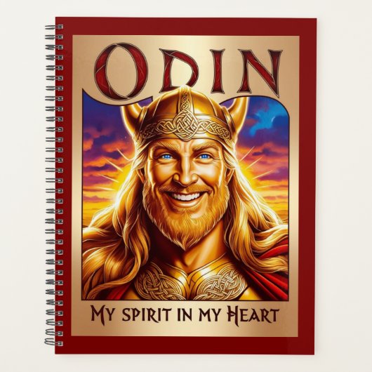 ODIN, MY SPIRIT IN MY HEART. PLANER (Vorderseite)