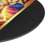 ODIN, MY SPIRIT IN MY HEART. SCHNEIDEBRETT (Ecke)