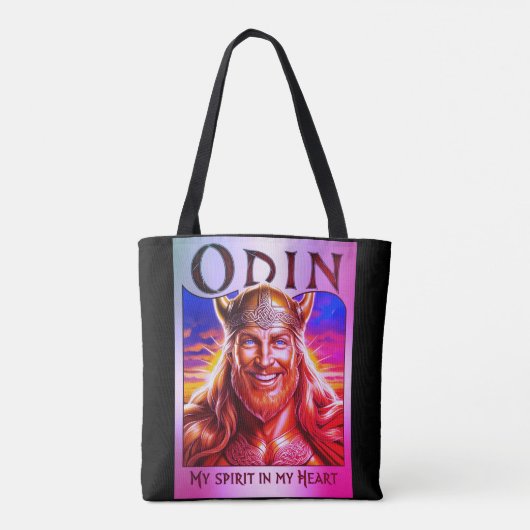 ODIN, MY SPIRIT IN MY HEART. TASCHE (Rückseite)