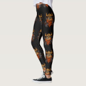 Odin Norse Mythology Viking God & Ravens Leggings (Links)
