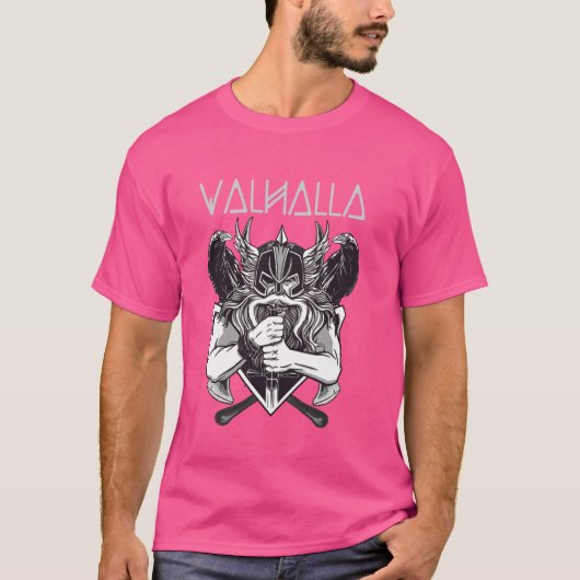 Odin Northman God Valhalla Viking T-Shirt (Vorderseite)
