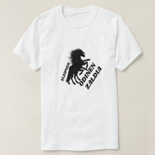 Odin-Pferd im Baskischen - Odinen zaldia T-Shirt