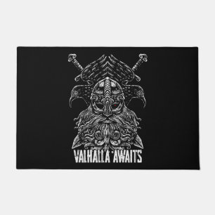 Odin Raben Wikinger-Mythologie Valhalla wartet Fußmatte