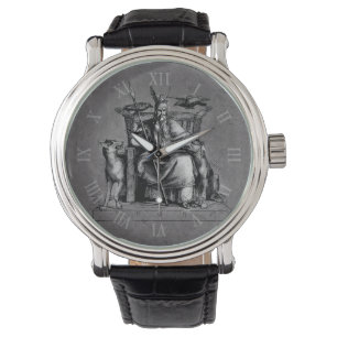 Odin Raben Wikinger Mythologie Walhalla wartet Ste Armbanduhr