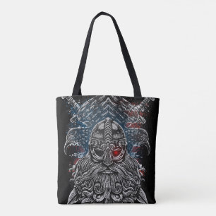 Odin ravens and Schwerter Viking Mythology USA fla Tasche