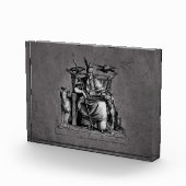 Odin ravens auf seinem Steinthron, der die Mytholo Fotoblock (Rechts)