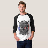 Odin ravens Schwerter T-Shirt (Vorne ganz)