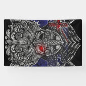Odin ravens Schwerter Viking Mythology Australien  Banner (Horizontal)