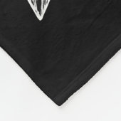 Odin ravens Schwerter Viking Mythology France Flag Fleecedecke (Ecke)