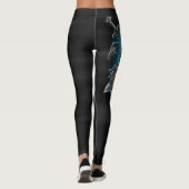 Odin ravens Viking Mythology Valhalla erwartet Leggings (Rückseite)