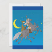 Odin Riding Sleipnir Norse Mythology Viking God Einladung (Vorderseite)