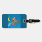 Odin Riding Sleipnir Norse Mythology Viking God Gepäckanhänger (Vorderseite horizontal)