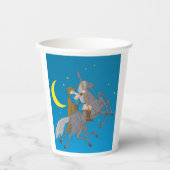 Odin Riding Sleipnir Norse Mythology Viking God Pappbecher (Vorderseite)