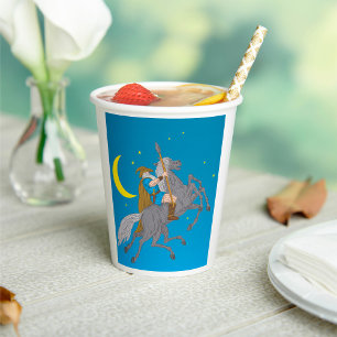 Odin Riding Sleipnir Norse Mythology Viking God Pappbecher