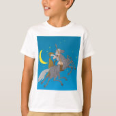 Odin Riding Sleipnir Norse Mythology Viking God T-Shirt (Vorderseite)