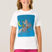 Odin Riding Sleipnir Norse Mythology Viking God T-Shirt (Vorderseite)