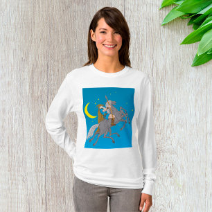 Odin Riding Sleipnir Norse Mythology Viking God T-Shirt