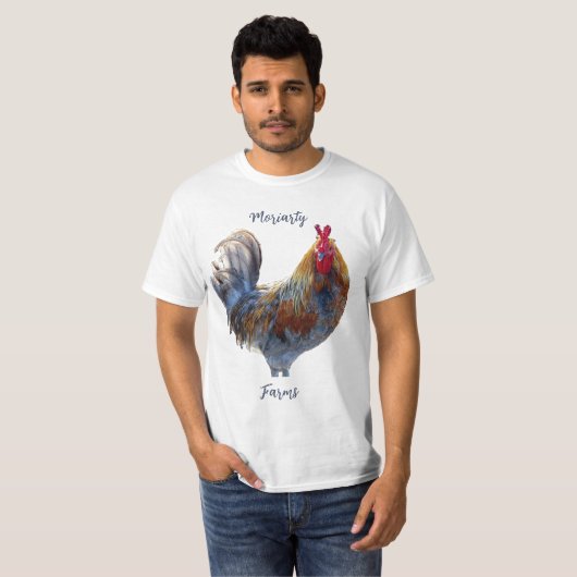 Odin Rooster Graphic T-Shirt (Vorne ganz)