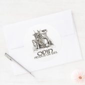 Odin Runder Aufkleber (Umschlag)