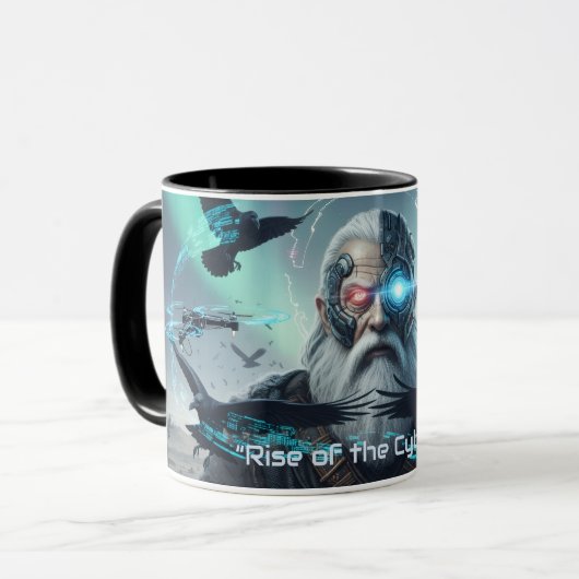 Odin the Wasteland Seer – Tasse (Vorderseite Links)