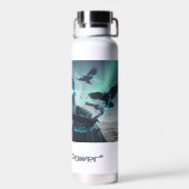 Odin the Wasteland Seer – Trinkflasche (Rückseite)