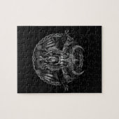 Odin und seins ravens Huginn und Muninn Puzzle (Horizontal)