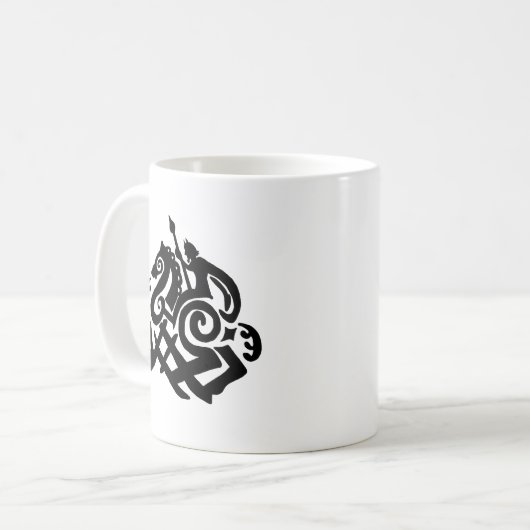 Odin und Sleipnir Kaffeetasse (Vorderseite Links)