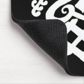 Odin und sleipnir Silhouette Mousepad (Ecke)