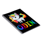 Odin Unicorn Notizblock (Rechte Seite)