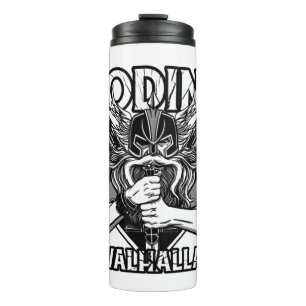 Odin valhalla viking thermosbecher