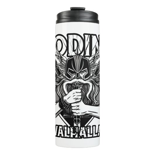 Odin valhalla viking thermosbecher (Vorderseite)
