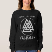 Odin Valhalla Walhalla Wotan Asgard Vikin Sweatshirt (Vorderseite)