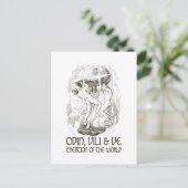Odin, Vili und Ve Postkarte (Stehend Vorderseite)