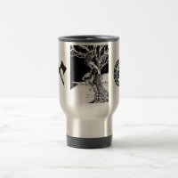 Odin, Wikinger-Gott-rostfreier Stahl-Reise-Tasse