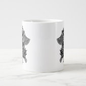 Odin Wikinger Krieger Jumbo-Tasse (Vorderseite)