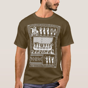 Odin zu Sleipnir und Viking Warriors Norse Mytholo T-Shirt