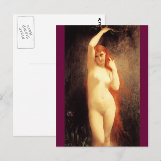 Odine - Lefebvre Postkarte (Vorne/Hinten)