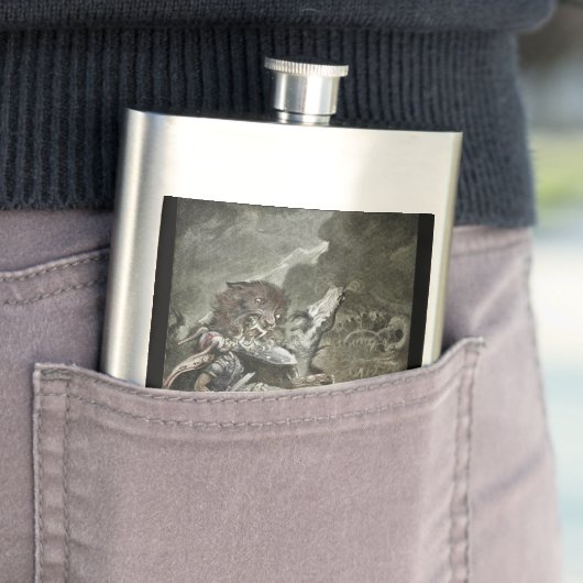 Oding Battles Fenrir Flachmann (Beispiel)