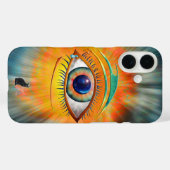 Odins Auge Case-Mate iPhone Hülle (Rückseite (Horizontal))