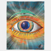 Odins Auge Fleecedecke (Vorderseite)
