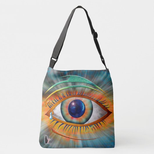 Odins Auge Tragetaschen Mit Langen Trägern (Rückseite)