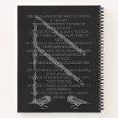 Odins Flüstern: Viking Spirit Invocation Notizblock (Rückseite)