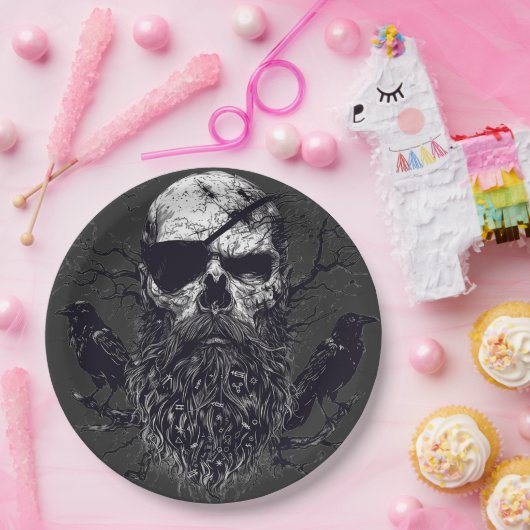 Odins Flüstern: Viking Spirit Invocation Pappteller (Party)