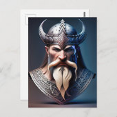 Odins könnte eine majestätische Postkarte für Viki (Vorne/Hinten)