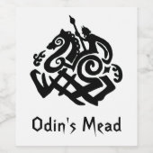 Odin's Mead Weinetikett (Einzelnes Label)