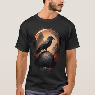 Odins Rabe Nordmann Valhalla Nordische Mythologie T-Shirt