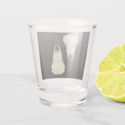 Odin's Ravens Schnapsglas (Rückseite)