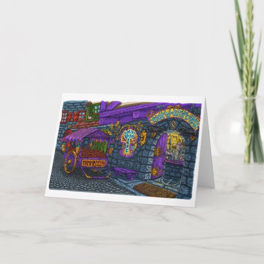 Odins Rune Shop - Grußkarte Karte (Vorderseite)