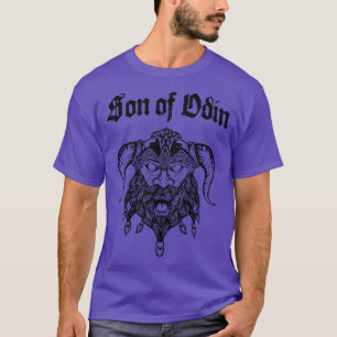 Odins Son Viking Warrior Nordmann Bart T-Shirt